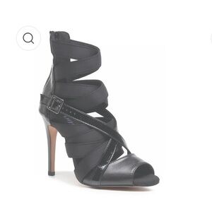 NWT BURJU Stay Strapped Open To Strappy Heeled Sandals | Size 11